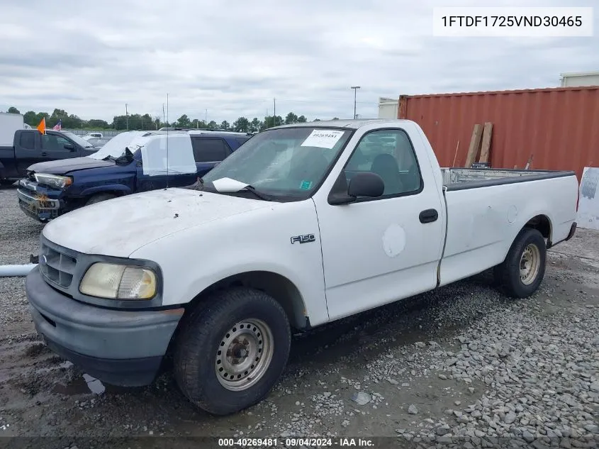 1997 Ford F-150 Standard/Xl/Xlt VIN: 1FTDF1725VND30465 Lot: 40269481