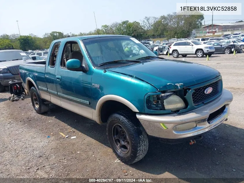 1997 Ford F-150 Lariat/Xl/Xlt VIN: 1FTEX18L3VKC52858 Lot: 40294787