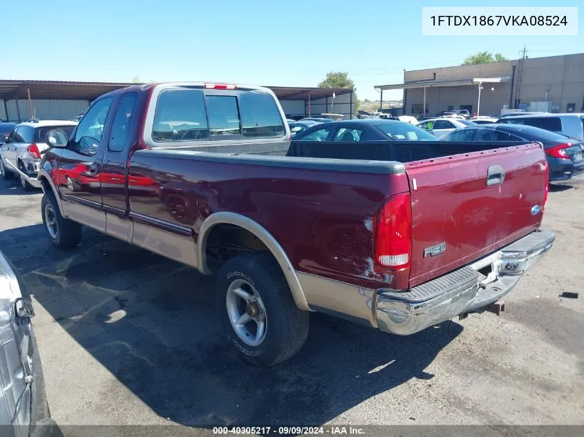 1FTDX1867VKA08524 1997 Ford F-150 Lariat/Xl/Xlt