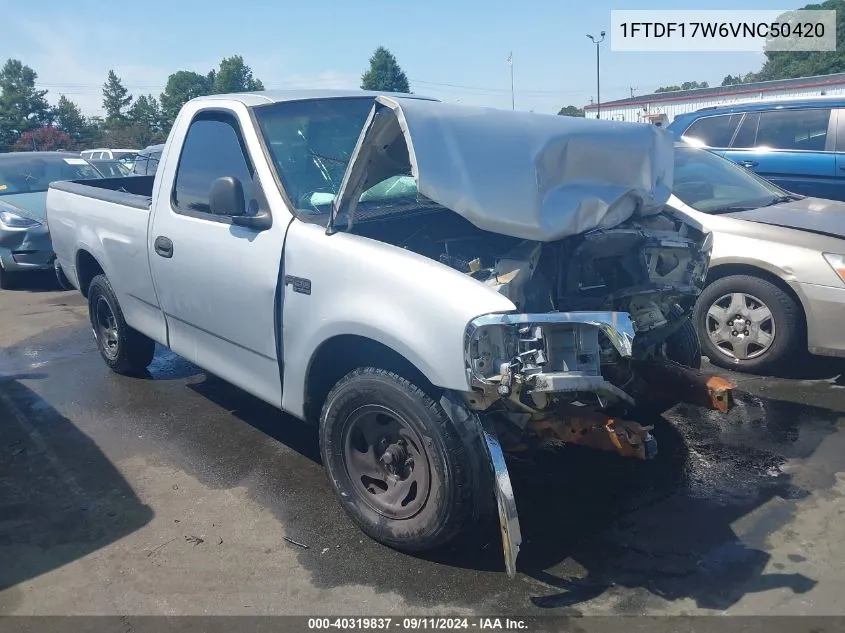 1997 Ford F-150 Lariat/Standard/Xl/Xlt VIN: 1FTDF17W6VNC50420 Lot: 40319837