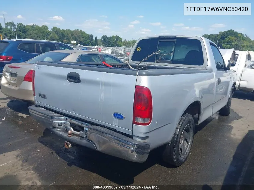 1FTDF17W6VNC50420 1997 Ford F-150 Lariat/Standard/Xl/Xlt