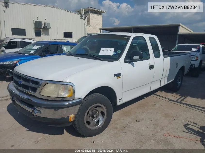 1997 Ford F-150 Lariat/Standard/Xl/Xlt VIN: 1FTDX17W2VNB82341 Lot: 40352765