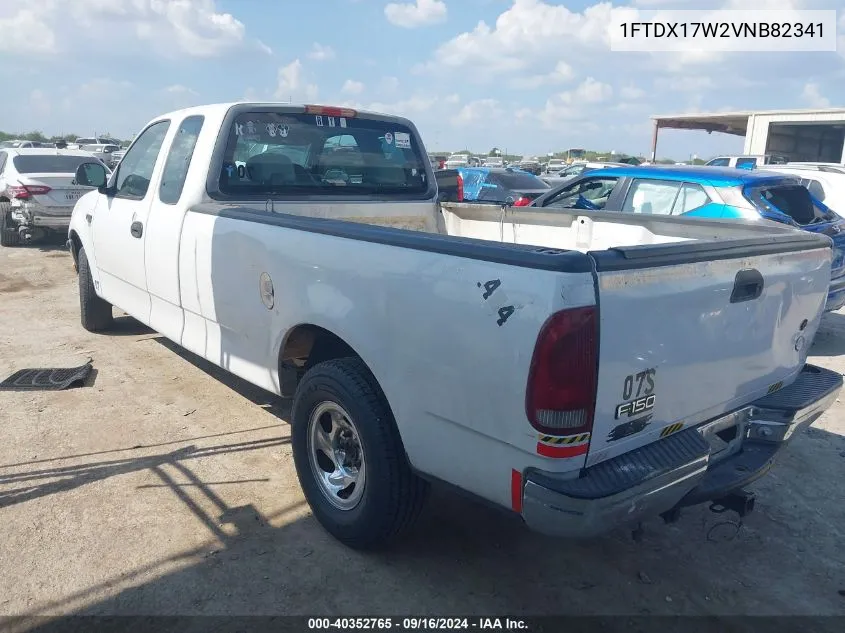 1997 Ford F-150 Lariat/Standard/Xl/Xlt VIN: 1FTDX17W2VNB82341 Lot: 40352765