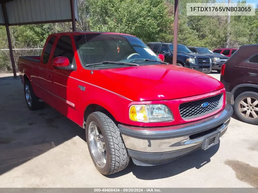 1997 Ford F-150 Lariat/Standard/Xl/Xlt VIN: 1FTDX1765VNB03065 Lot: 40408434