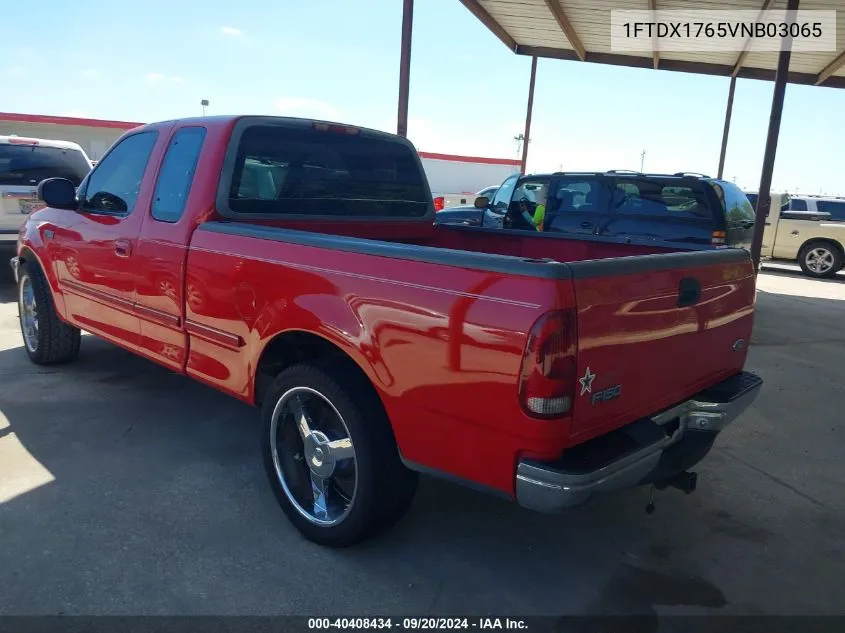 1997 Ford F-150 Lariat/Standard/Xl/Xlt VIN: 1FTDX1765VNB03065 Lot: 40408434