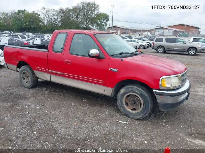 1997 Ford F-150 Lariat/Standard/Xl/Xlt VIN: 1FTDX1766VND32127 Lot: 40435272