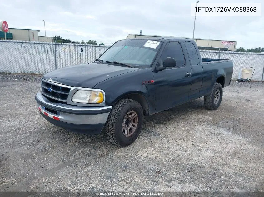 1997 Ford F-150 Standard/Xl/Xlt VIN: 1FTDX1726VKC88368 Lot: 40437079