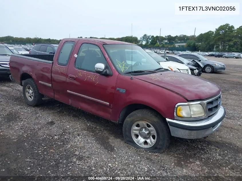 1997 Ford F-150 Lariat/Xl/Xlt VIN: 1FTEX17L3VNC02056 Lot: 40459724