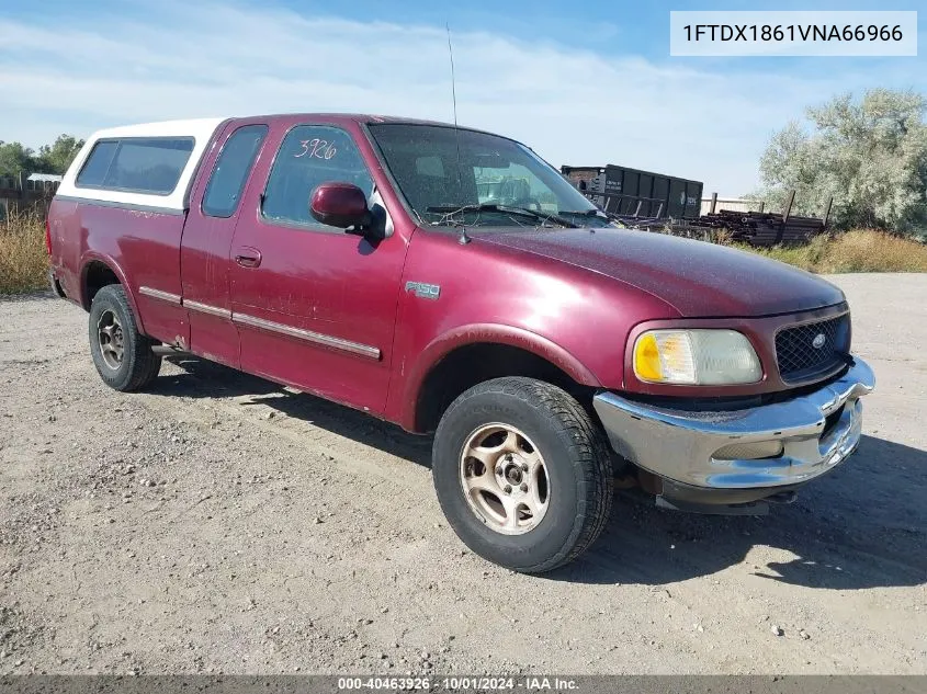 1997 Ford F150 VIN: 1FTDX1861VNA66966 Lot: 40463926