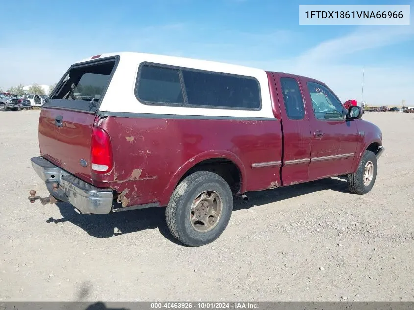 1997 Ford F150 VIN: 1FTDX1861VNA66966 Lot: 40463926