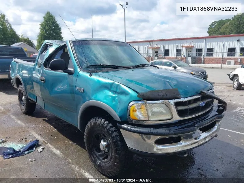 1997 Ford F-150 Lariat/Xl/Xlt VIN: 1FTDX1868VNA32233 Lot: 40473703