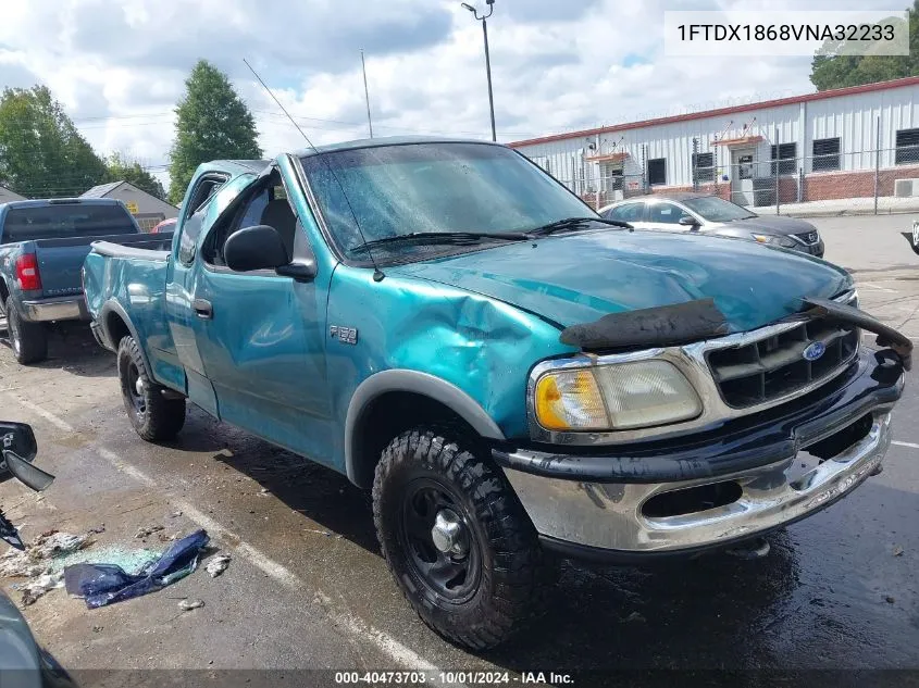 1997 Ford F-150 Lariat/Xl/Xlt VIN: 1FTDX1868VNA32233 Lot: 40473703