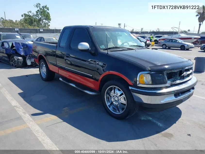 1997 Ford F150 VIN: 1FTDX1728VKB91222 Lot: 40480099