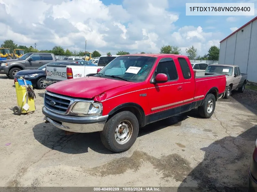 1997 Ford F-150 Lariat/Standard/Xl/Xlt VIN: 1FTDX1768VNC09400 Lot: 40490289