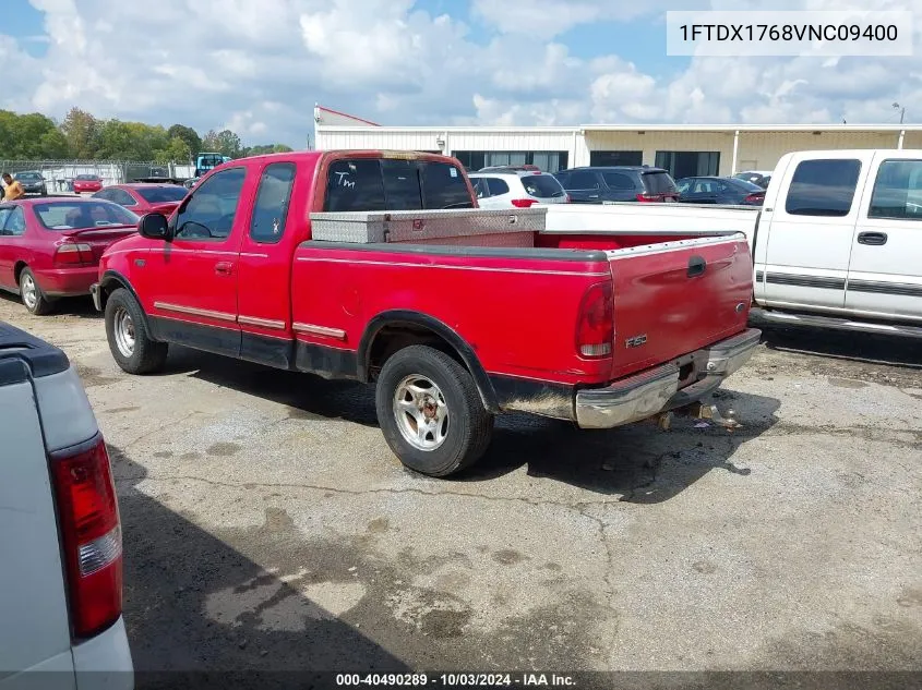 1997 Ford F-150 Lariat/Standard/Xl/Xlt VIN: 1FTDX1768VNC09400 Lot: 40490289