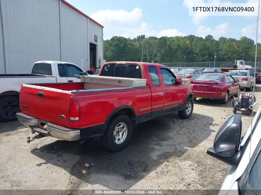 1997 Ford F-150 Lariat/Standard/Xl/Xlt VIN: 1FTDX1768VNC09400 Lot: 40490289