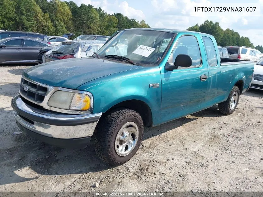 1997 Ford F-150 Standard/Xl/Xlt VIN: 1FTDX1729VNA31607 Lot: 40522815