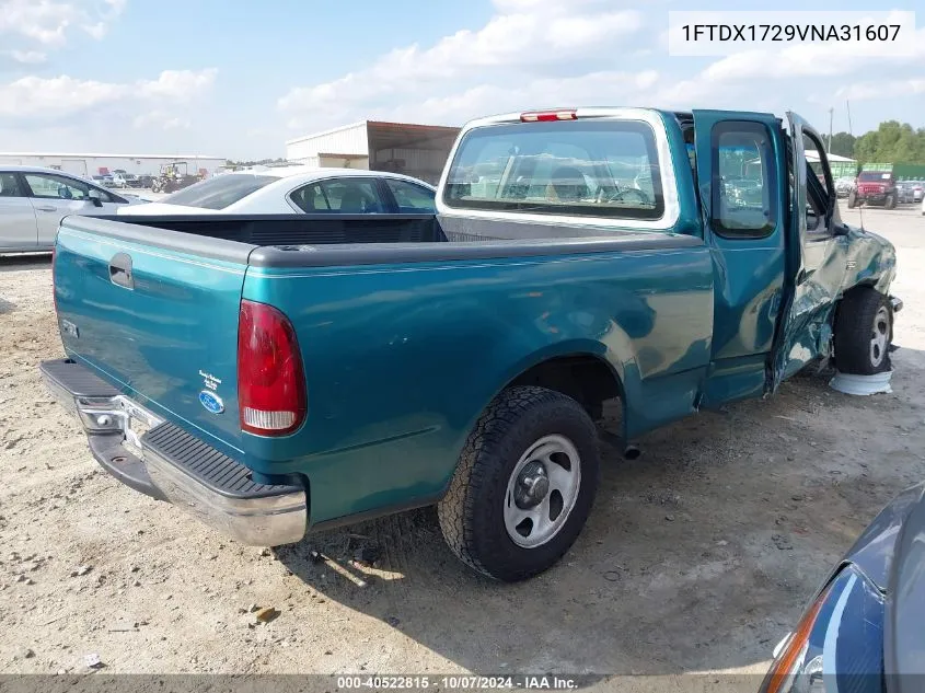 1997 Ford F-150 Standard/Xl/Xlt VIN: 1FTDX1729VNA31607 Lot: 40522815