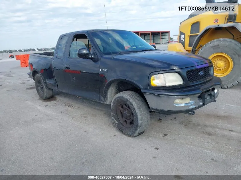 1997 Ford F-150 Lariat/Xl/Xlt VIN: 1FTDX0865VKB14612 Lot: 40527007