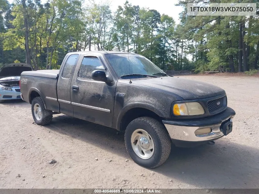 1997 Ford F-150 Lariat/Xl/Xlt VIN: 1FTDX18W3VKD75050 Lot: 40546669