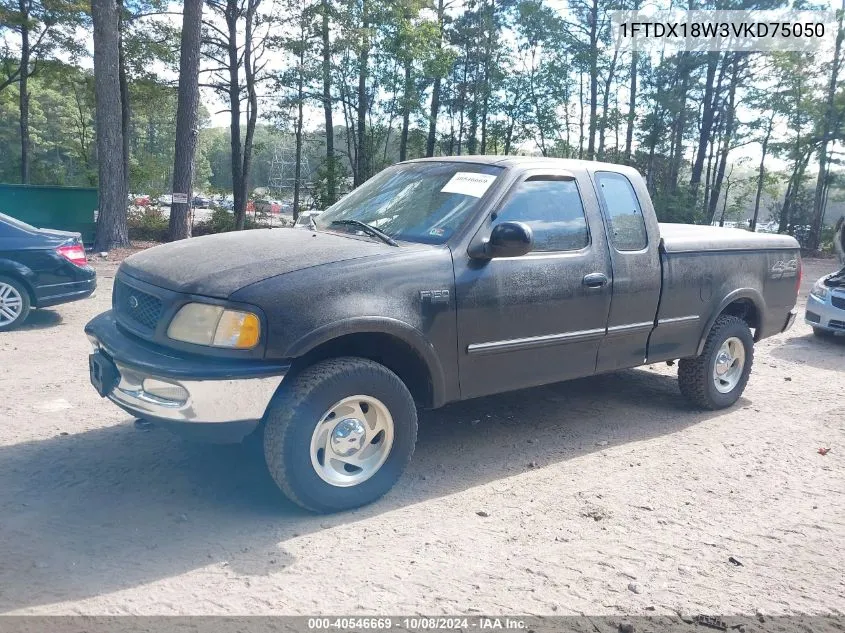 1997 Ford F-150 Lariat/Xl/Xlt VIN: 1FTDX18W3VKD75050 Lot: 40546669