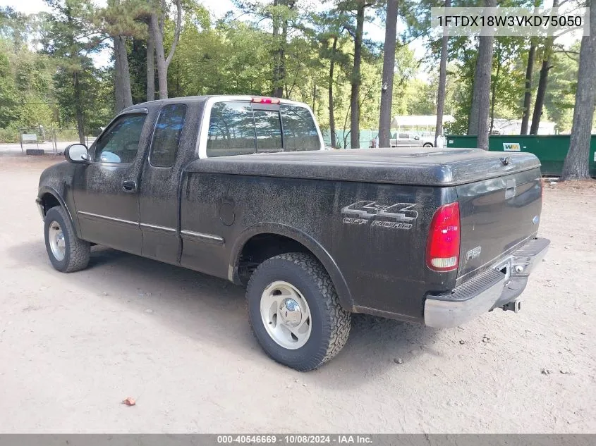 1997 Ford F-150 Lariat/Xl/Xlt VIN: 1FTDX18W3VKD75050 Lot: 40546669