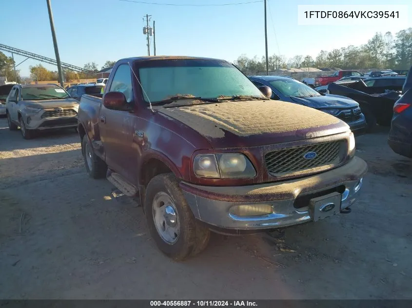 1997 Ford F-150 Lariat/Xl/Xlt VIN: 1FTDF0864VKC39541 Lot: 40556887