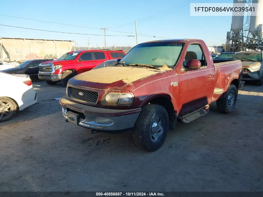 1997 Ford F-150 Lariat/Xl/Xlt VIN: 1FTDF0864VKC39541 Lot: 40556887