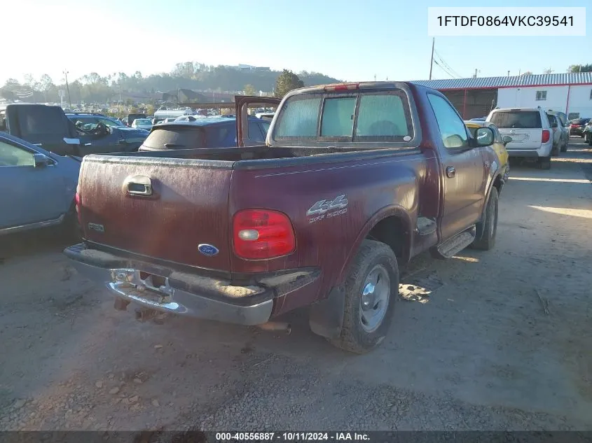 1997 Ford F-150 Lariat/Xl/Xlt VIN: 1FTDF0864VKC39541 Lot: 40556887