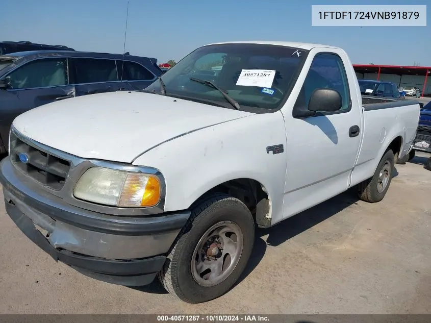 1997 Ford F-150 Standard/Xl/Xlt VIN: 1FTDF1724VNB91879 Lot: 40571287