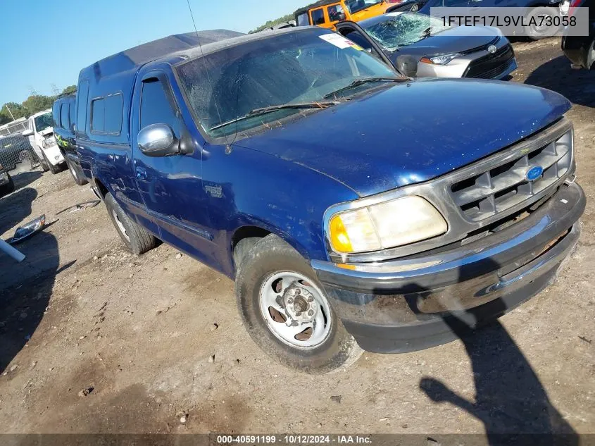 1997 Ford F-150 Lariat/Standard/Xl/Xlt VIN: 1FTEF17L9VLA73058 Lot: 40591199