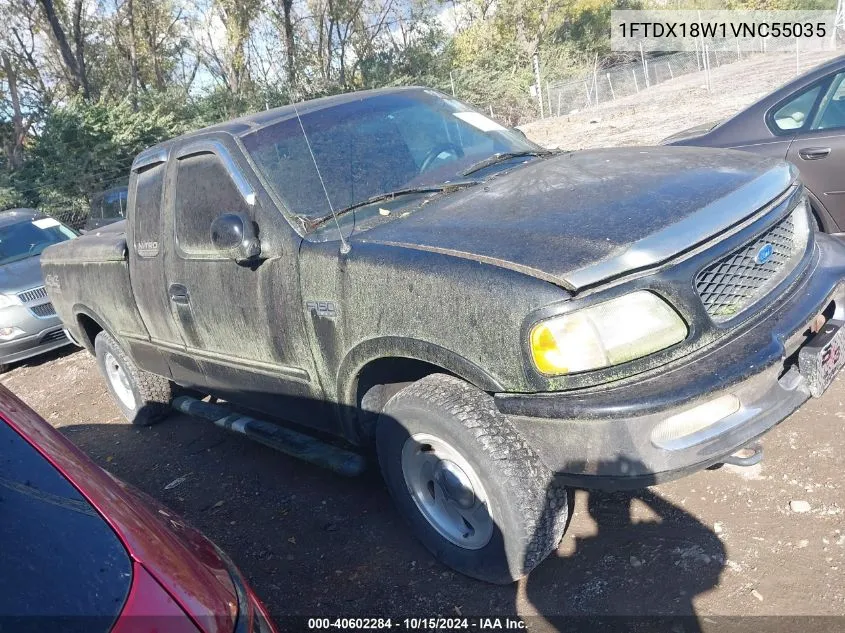 1997 Ford F-150 Lariat/Xl/Xlt VIN: 1FTDX18W1VNC55035 Lot: 40602284