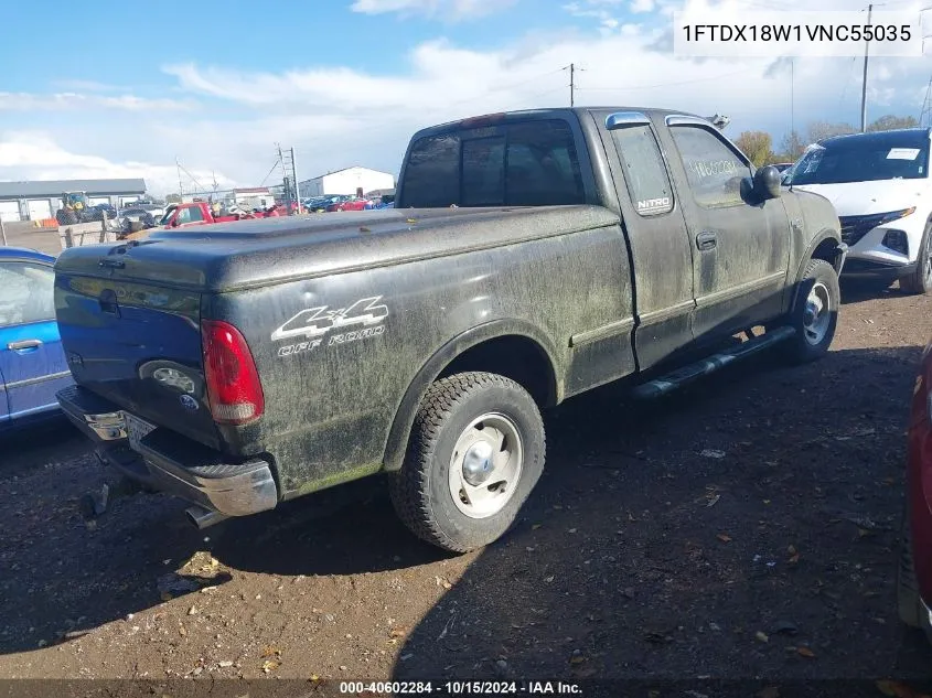 1997 Ford F-150 Lariat/Xl/Xlt VIN: 1FTDX18W1VNC55035 Lot: 40602284