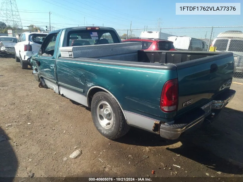 1997 Ford F-150 Lariat/Standard/Xl/Xlt VIN: 1FTDF1762VLA77376 Lot: 40605076