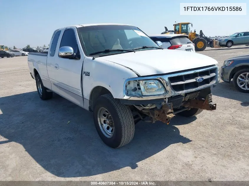 1997 Ford F-150 Lariat/Standard/Xl/Xlt VIN: 1FTDX1766VKD15586 Lot: 40607384