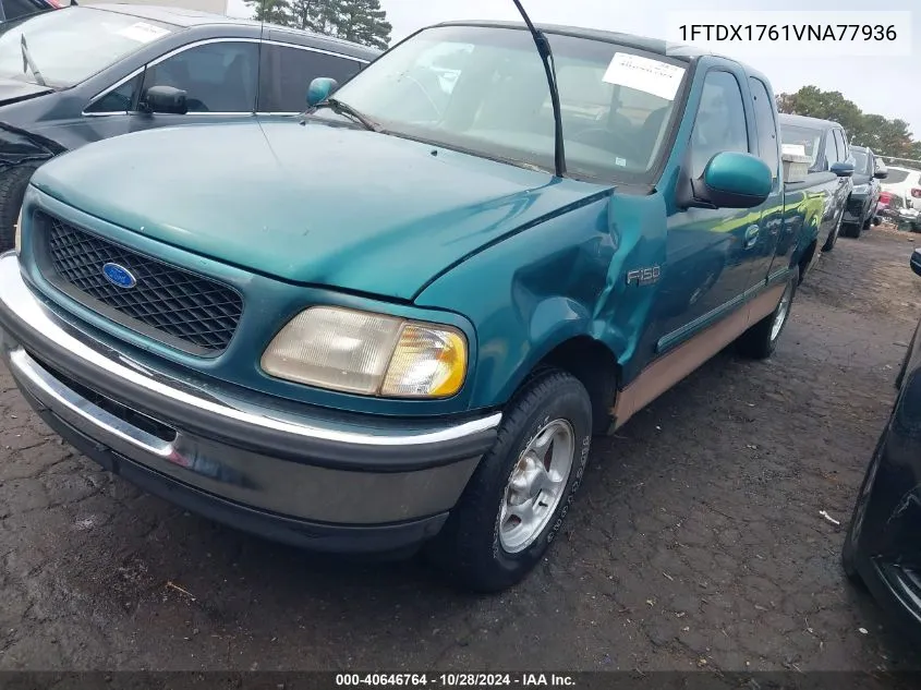 1997 Ford F-150 Lariat/Standard/Xl/Xlt VIN: 1FTDX1761VNA77936 Lot: 40646764