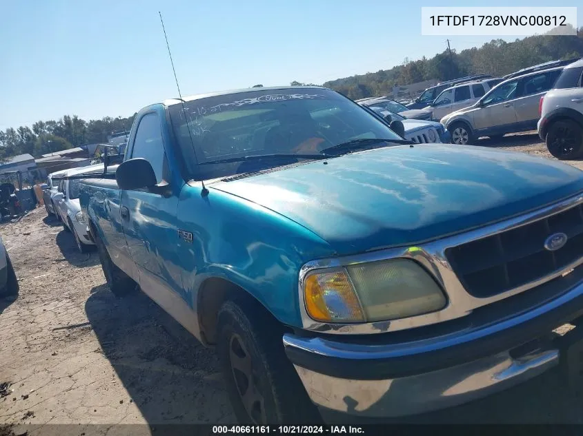 1997 Ford F-150 Standard/Xl/Xlt VIN: 1FTDF1728VNC00812 Lot: 40661161