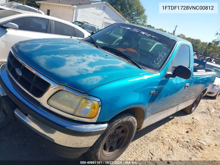 1997 Ford F-150 Standard/Xl/Xlt VIN: 1FTDF1728VNC00812 Lot: 40661161