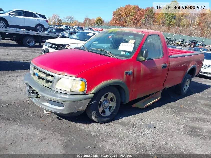 1997 Ford F-150 Lariat/Standard/Xl/Xlt VIN: 1FTDF1866VKB35977 Lot: 40680288