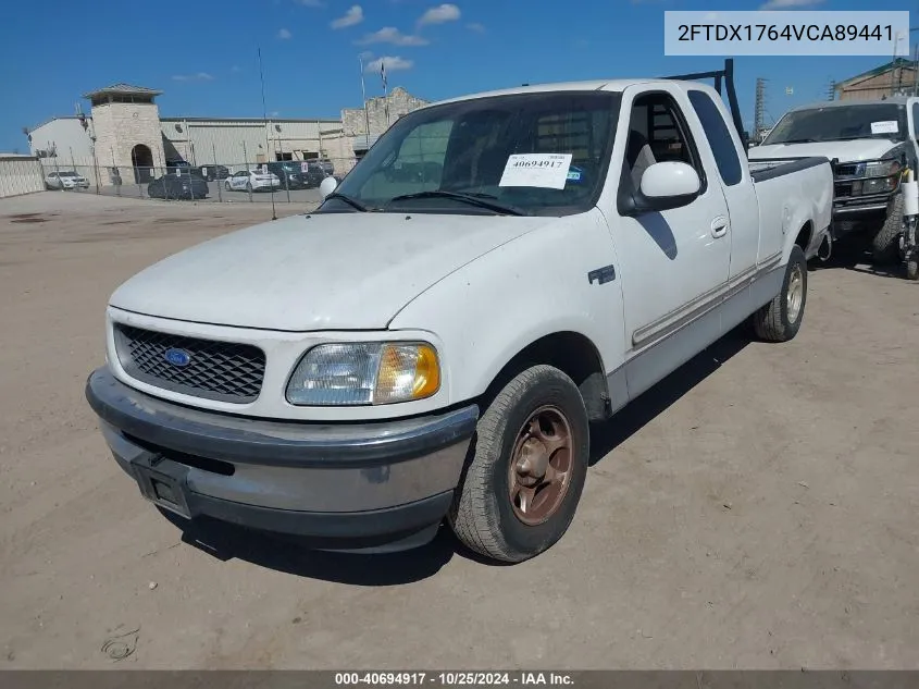 1997 Ford F-150 Lariat/Standard/Xl/Xlt VIN: 2FTDX1764VCA89441 Lot: 40694917