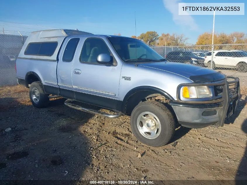 1997 Ford F-150 Lariat/Xl/Xlt VIN: 1FTDX1862VKA32553 Lot: 40718138