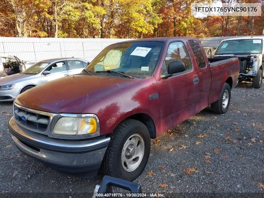 1997 Ford F-150 Lariat/Standard/Xl/Xlt VIN: 1FTDX1765VNC90176 Lot: 40719776