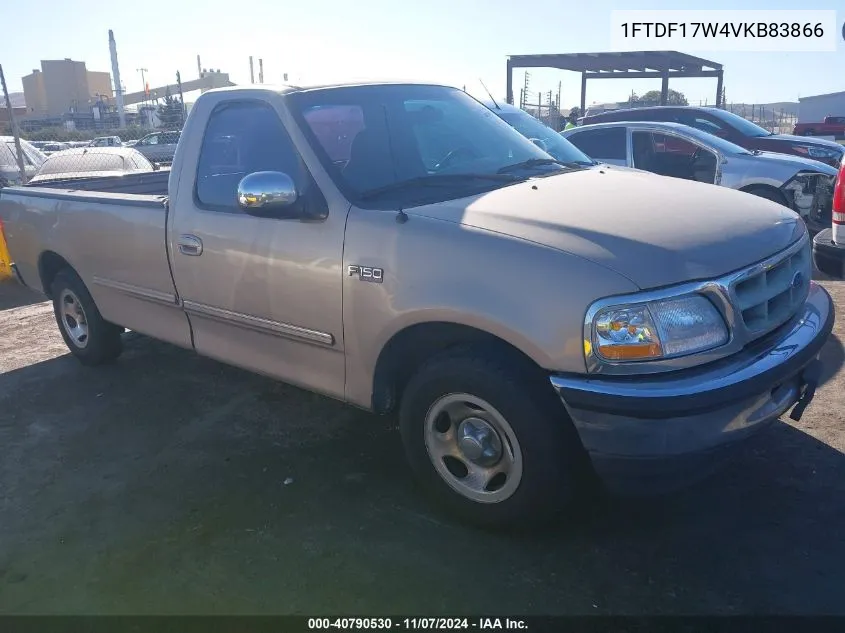 1997 Ford F-150 Lariat/Standard/Xl/Xlt VIN: 1FTDF17W4VKB83866 Lot: 40790530