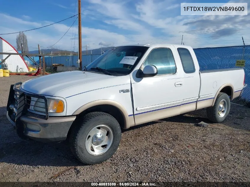 1FTDX18W2VNB49600 1997 Ford F-150 Lariat/Xl/Xlt