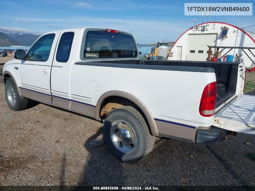 1FTDX18W2VNB49600 1997 Ford F-150 Lariat/Xl/Xlt