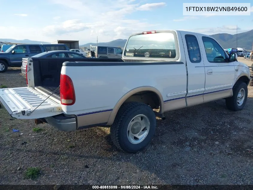 1FTDX18W2VNB49600 1997 Ford F-150 Lariat/Xl/Xlt