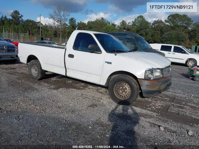 1997 Ford F150 VIN: 1FTDF1729VNB9121 Lot: 40818202