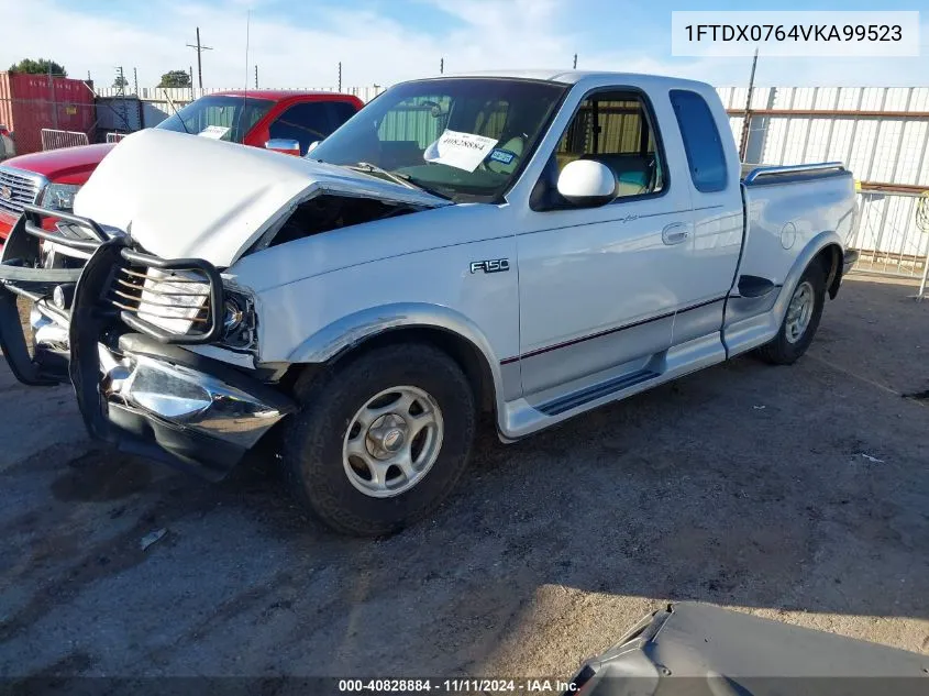 1997 Ford F-150 Lariat/Standard/Xl/Xlt VIN: 1FTDX0764VKA99523 Lot: 40828884