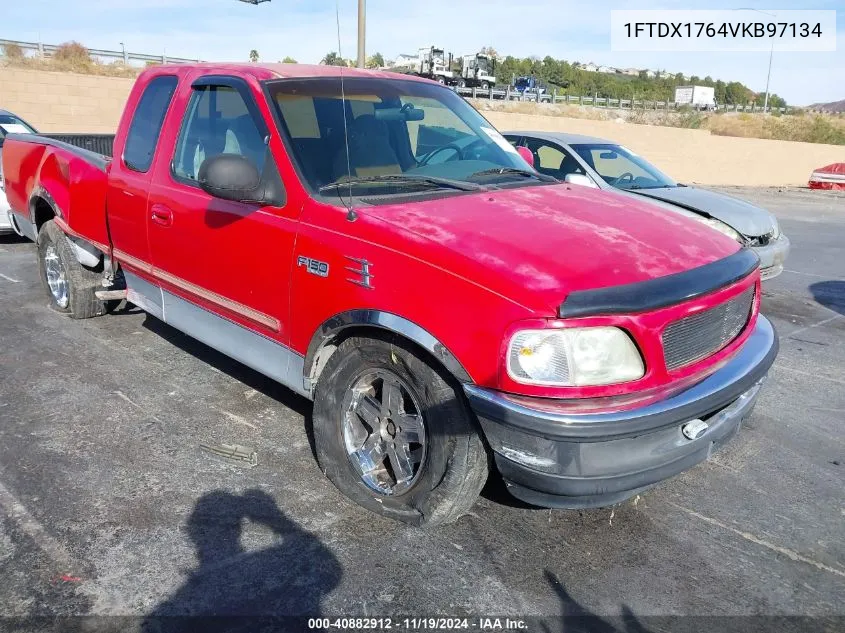 1997 Ford F-150 Lariat/Standard/Xl/Xlt VIN: 1FTDX1764VKB97134 Lot: 40882912