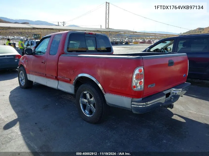 1997 Ford F-150 Lariat/Standard/Xl/Xlt VIN: 1FTDX1764VKB97134 Lot: 40882912